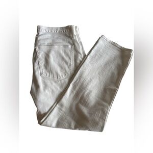 J. Crew Women’s White Vintage Straight Jeans